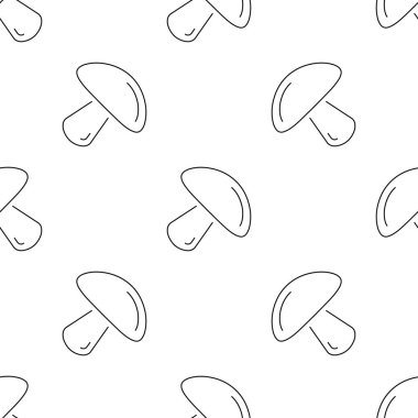 Saydam arkaplanda izole edilmiş mantarsız desen.