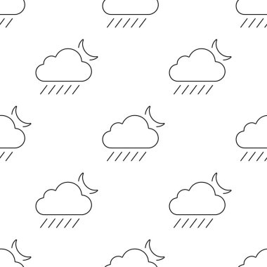 Saydam arkaplanda izole edilmiş şükran günü dikişsiz deseni.