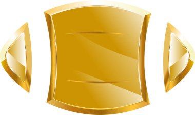 Rugby topu altın ikonu. Şeffaf arkaplanda izole.