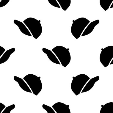 spor başlığı dikişsiz desen şeffaf arkaplanda izole.