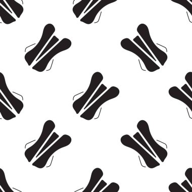 Şeffaf arkaplanda korsesiz desen izole edildi.