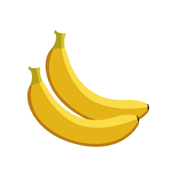 Benefici Salute Nutrizione Banana Illustrazioni Vettoriali Banane — Vettoriale Stock