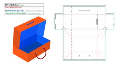 Gift box, Custom shoe box dieline tamplate and 3d rendaring, box packaging 