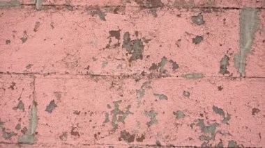 Bloklardan oluşan eski pembe bir duvarın arkaplan dokusu