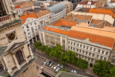 Budapeşte, Macaristan. Şehirde bir görünüm 