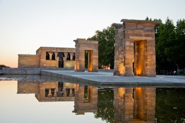 Madrid, İspanya, Debod Tapınağı