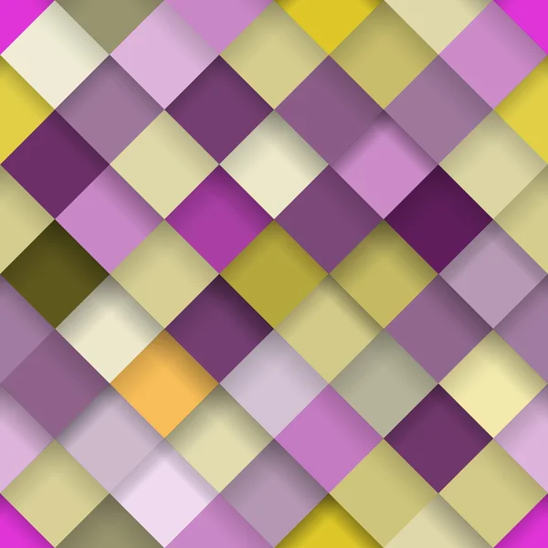 다채로운 스퀘어 패턴 — 스톡 벡터