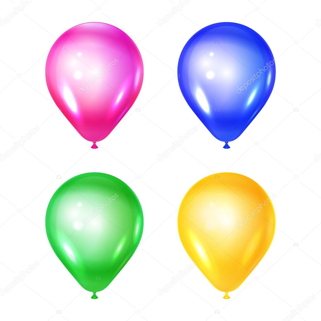 Set of the ballons