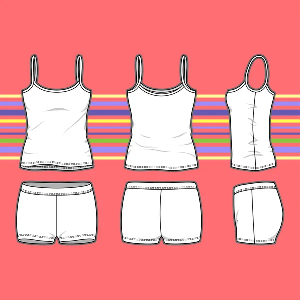 Underkläder set — Stock vektor