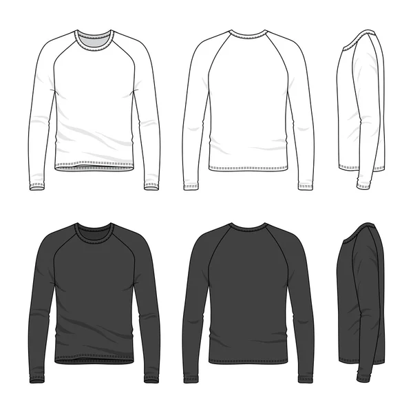 Raglan mouwen boven — Stockvector