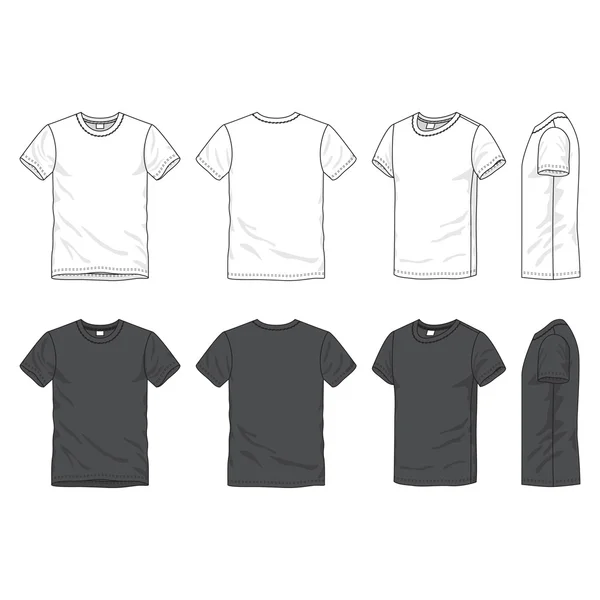 T-shirt blanc — Image vectorielle