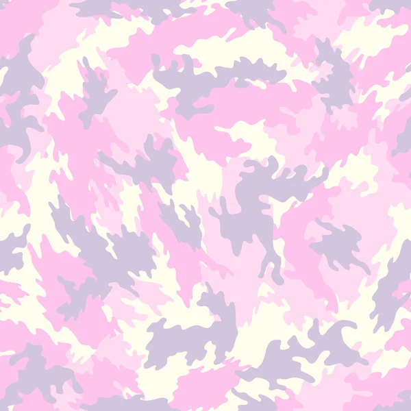 Camouflage seamless pattern — Stock Vector