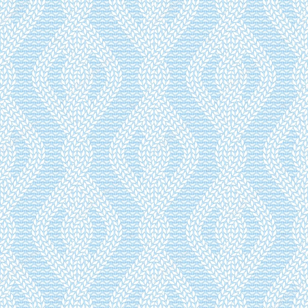Seamless knitted pattern