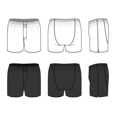 Woven Boxers clipart