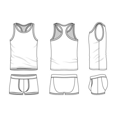 Download Get Mens Racer-Back Tank Top Mockup Front Half-Side View ...