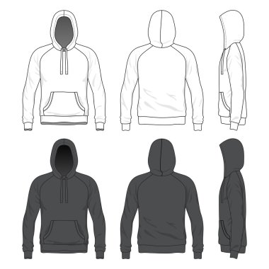 wallpapers Vector Blank Hoodie Template blank hoodie template free vector eps