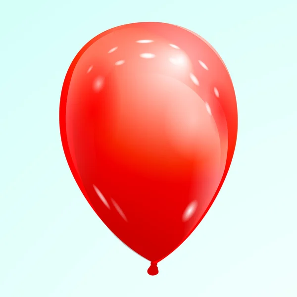Rote Luftballons — Stockvektor