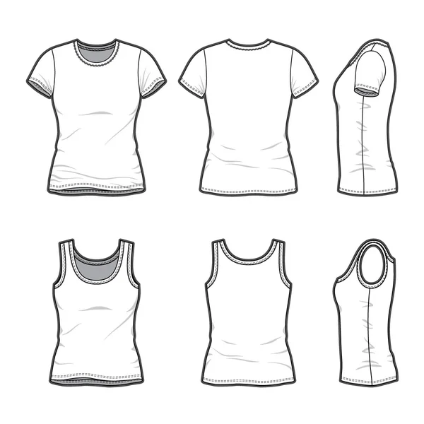 Conjunto de ropa — Vector de stock