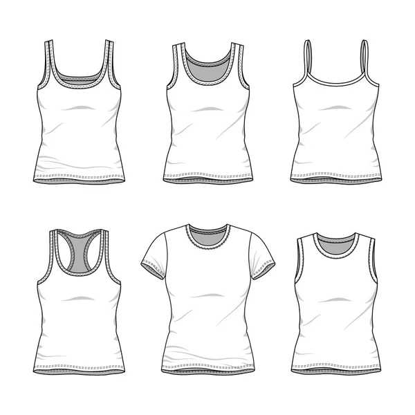 Conjunto de ropa — Vector de stock