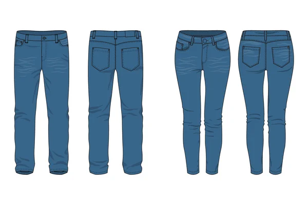 Jeans. — Image vectorielle