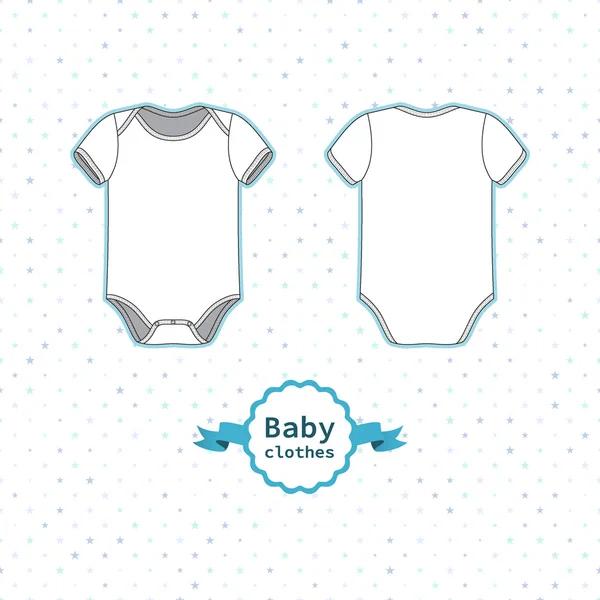 Bodysuit for newborn child — Stock Photo, Image