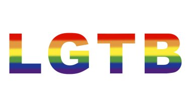 LGTB bayrak renk tasarımı. Gurur eşitliği özgürlük aşkı ve toplum teması.