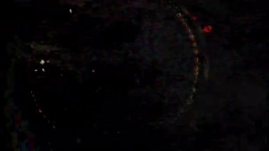 VHS Bozukluğu ve Gürültüsü ile Glitch Retro Overlay. Yüksek kalite 4k görüntü