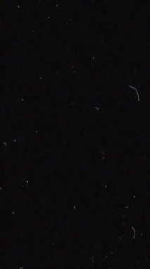 Sinematik Toz Parçacıkları ve Tırmık Filmi Dikey Efekti. Yüksek kalite 4k görüntü