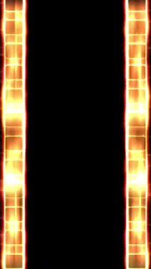 Eski sinema makarası ve sivri uçlu delikler. Yüksek kalite 4k görüntü