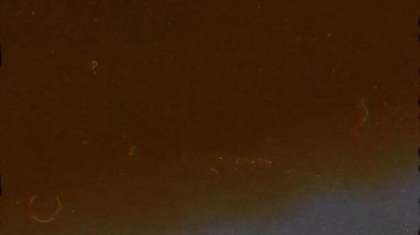 Işık sızıntısı dönüşümleri Retro Film Hasar Örtüsü Toz Parçacıkları ve Çiziklerle. Yüksek kalite 4k görüntü