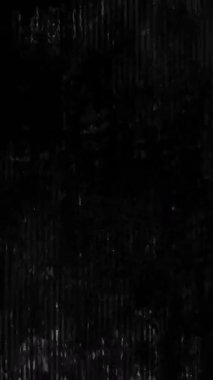 Dikey Arıza Retro Film Dokusunda VHS Gürültü ve Dikkat dağınıklığı. Yüksek kalite 4k görüntü