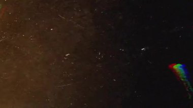 Retro Sinematik Grunge Doku Örtüsü Toz Parçacıklarıyla. Yüksek kalite 4k görüntü