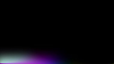 Dinamik Lens Fişekleri ve Işık Sızıntıları Kaplaması. Yüksek kalite 4k görüntü