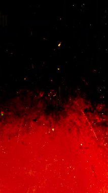 Retro Grain ve Statik Gürültü ile dikey VHS Arızası. Yüksek kalite 4k görüntü