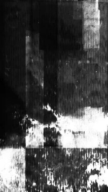 Dikey Analog Sinyal Arızası Üst üste Eski Toz ve Film Tanesi. Yüksek kalite 4k görüntü