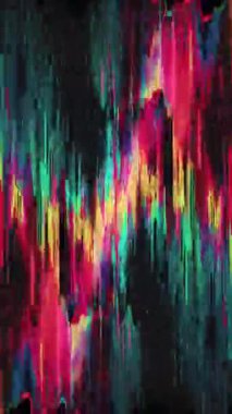 Dijital arızalı siber hata yakınlaştırma efekti. Yüksek kalite 4k görüntü