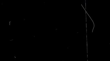 Retro, toz birikimiyle film yüzeyini kazıdı. Yüksek kalite 4k görüntü