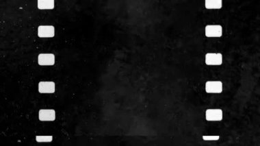 Super 8 film kenarı retro hareketle örtüşüyor. Yüksek kalite 4k görüntü