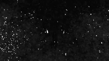 Old Scratched Film Overlay with Dusty Retro Texture. High quality 4k footage