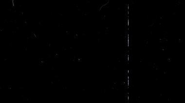 Sinema tozu ve çizik efektleri. Yüksek kalite 4k görüntü