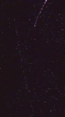 Dusty Surface Hasarlı Dikey VHS Retro Film Gürültüsü. Yüksek kalite 4k görüntü