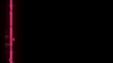 Yatay Arıza Parlayan Piksel Çizgi Taraması. Yüksek kalite 4k görüntü