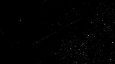 Toz Parçacıkları ve Çizilmiş Film ile Retro Doku Örtüsü. Yüksek kalite 4k görüntü