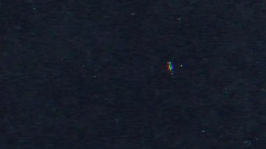 Grunge Toz ve Analog Arızalarıyla Eski VHS Bant Hasarı. Yüksek kalite 4k görüntü