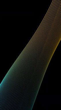 Soyut Dijital Çizgiler ve Dalgalar Bir Fütürist Efekt Oluşturuyor. Yüksek kalite 4k görüntü