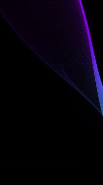 Parlayan Neon Çizgileri Yüksek Teknolojik Soyut Arkaplan Oluşturuyor. Yüksek kalite 4k görüntü