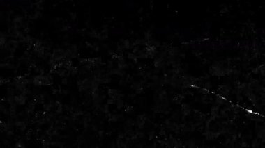 Analog Glitch Gürültü ve Toz ile Eski Film Çizikleri Örtüsü. Yüksek kalite 4k görüntü