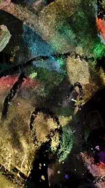 Dikey. Sert yüzey şekilleriyle dinamik grunge etkileri. Yüksek kalite 4k görüntü