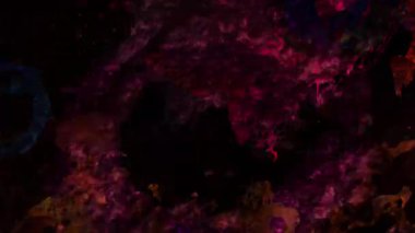 Titrek Işık ve Gürültüyle Grunge Frame 'in dikkatini dağıttı. Yüksek kalite 4k görüntü