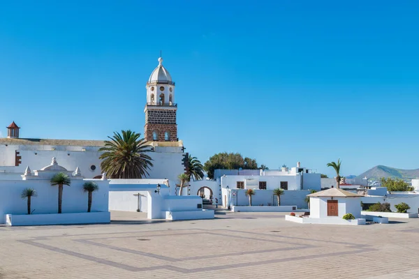 Kościół Matki Boskiej Guadalupe Teguise Stara Stolica Lanzarote Wyspy Kanaryjskie — Zdjęcie stockowe